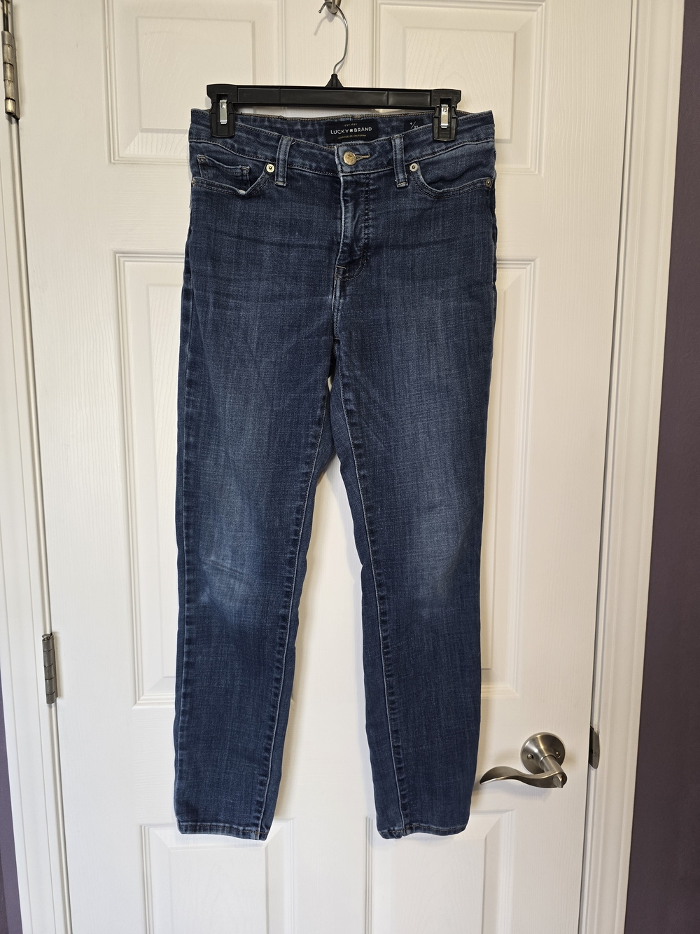 Lucky Brand Women's Dark Blue Skinny Jeans